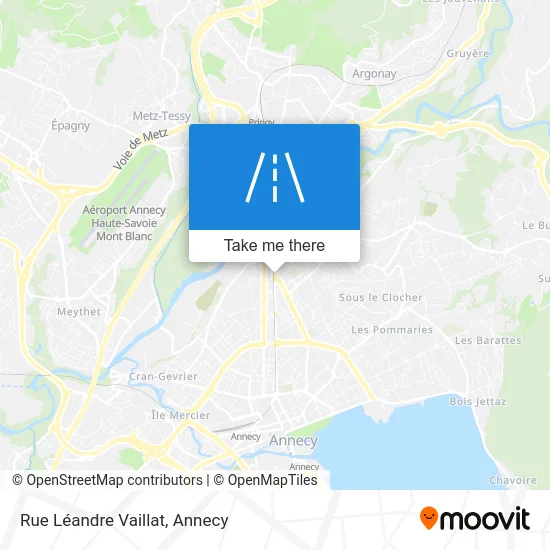 Rue Léandre Vaillat map