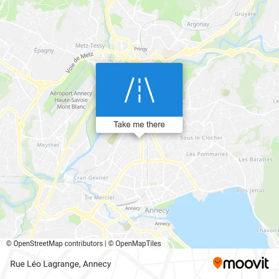 Rue Léo Lagrange map