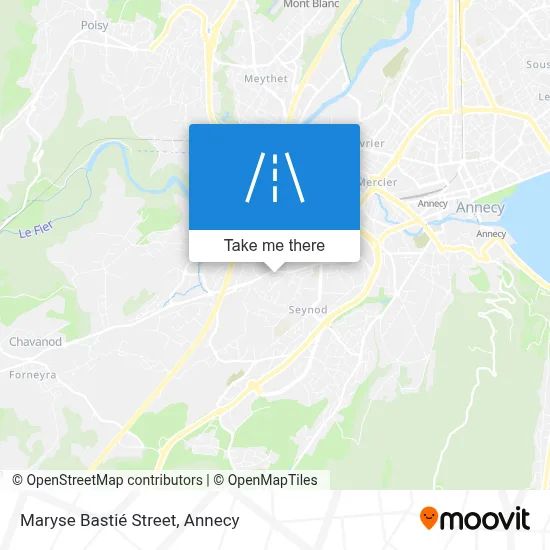 Rue Maryse Bastié map