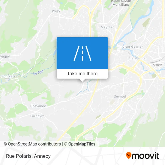 Rue Polaris map