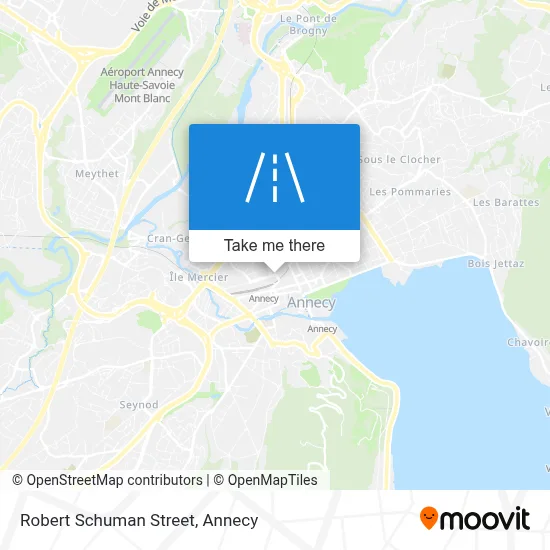 Rue Robert Schuman map