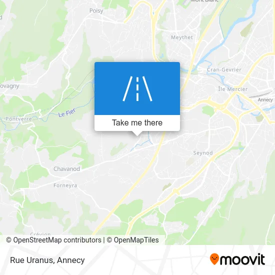 Rue Uranus map