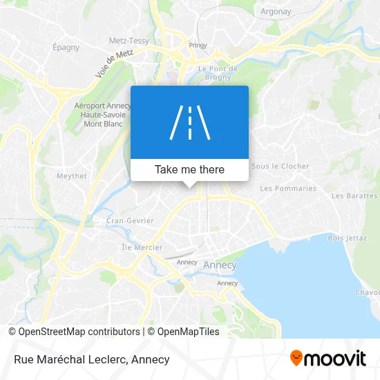 Rue Maréchal Leclerc map