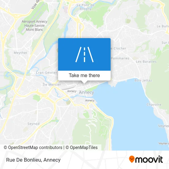 Rue De Bonlieu map