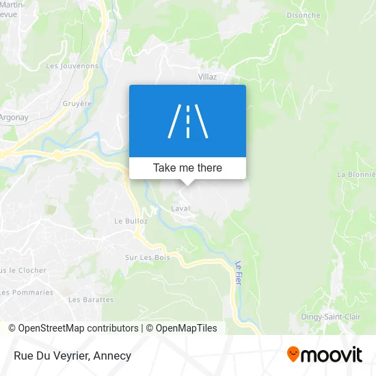 Rue Du Veyrier map