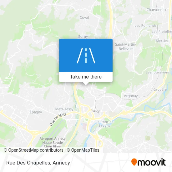 Rue Des Chapelles map