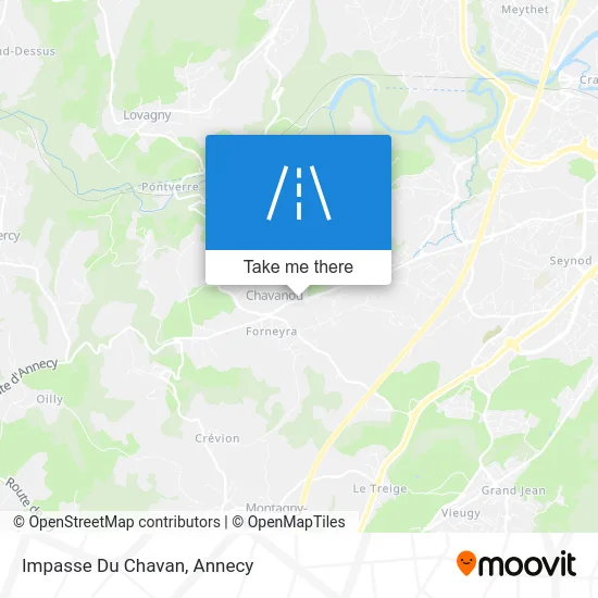 Impasse Du Chavan map