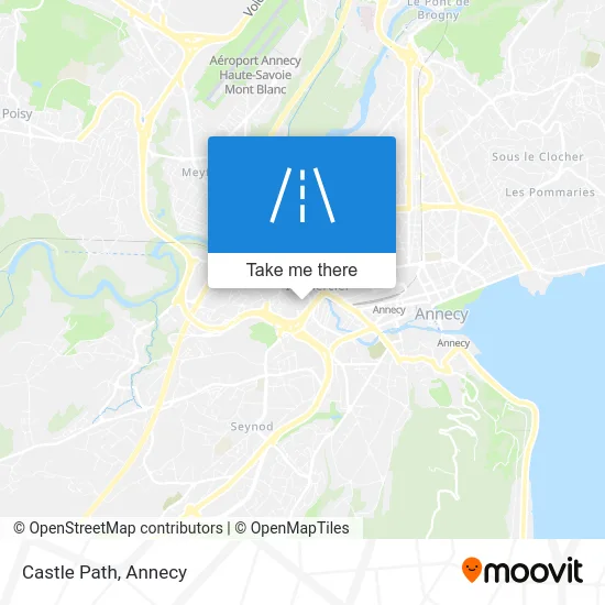 Chemin Du Château map