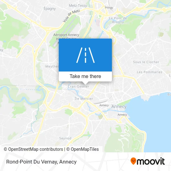 Rond-Point Du Vernay map