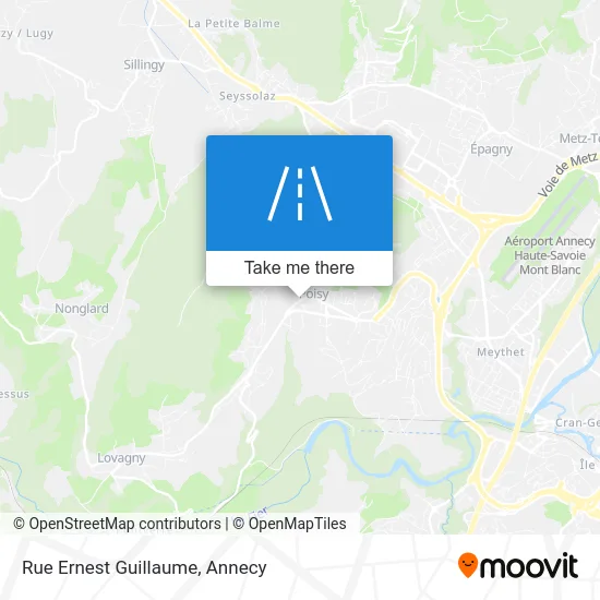 Rue Ernest Guillaume map