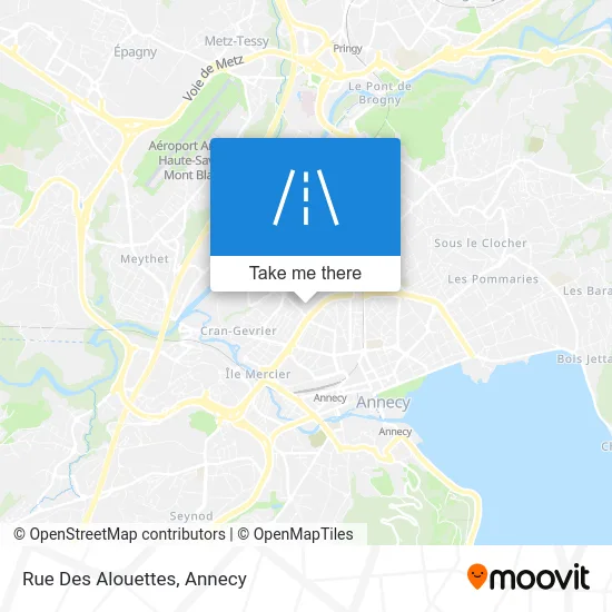 Rue Des Alouettes map