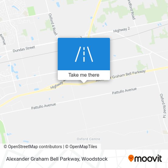 Alexander Graham Bell Parkway map