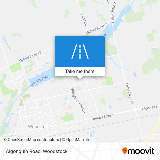 Algonquin Road plan