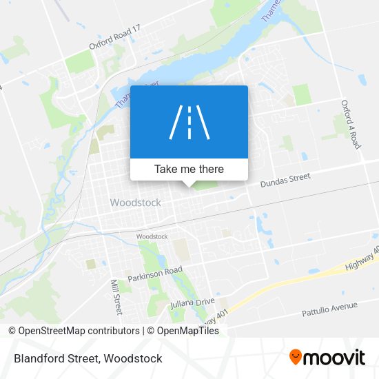 Blandford Street plan