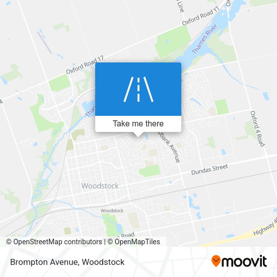 Brompton Avenue plan