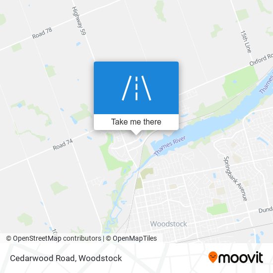 Cedarwood Road plan