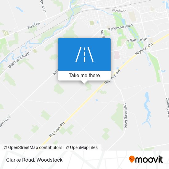 Clarke Road plan