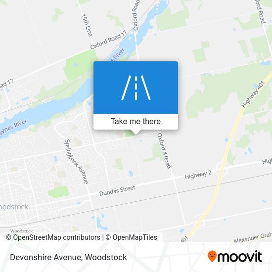 Devonshire Avenue plan