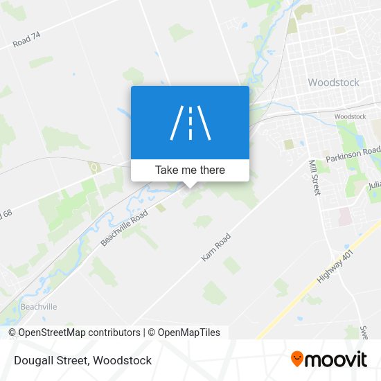 Dougall Street map