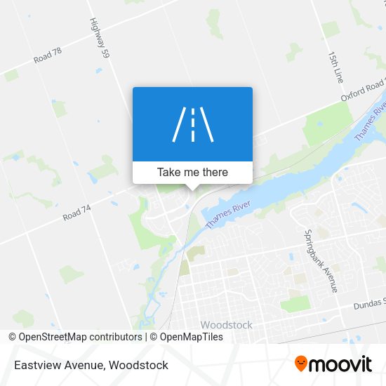 Eastview Avenue map