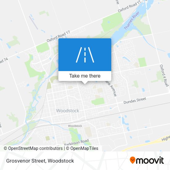 Grosvenor Street plan