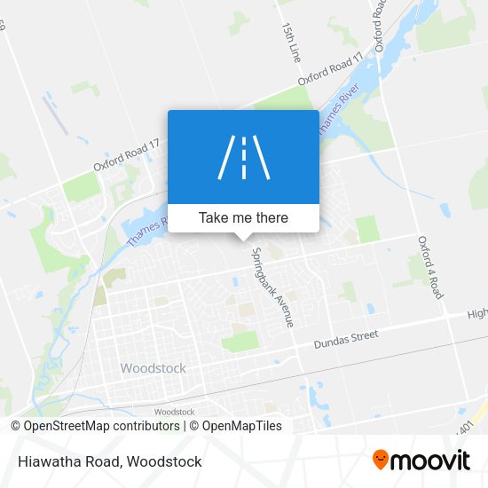 Hiawatha Road plan