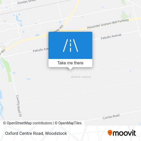 Oxford Centre Road map