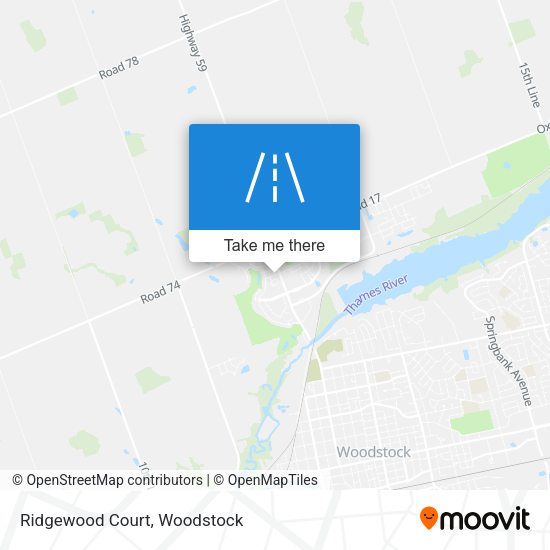 Ridgewood Court plan