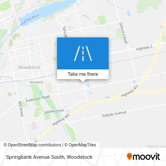Springbank Avenue South plan