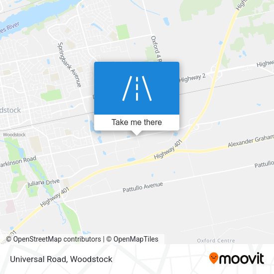 Universal Road plan