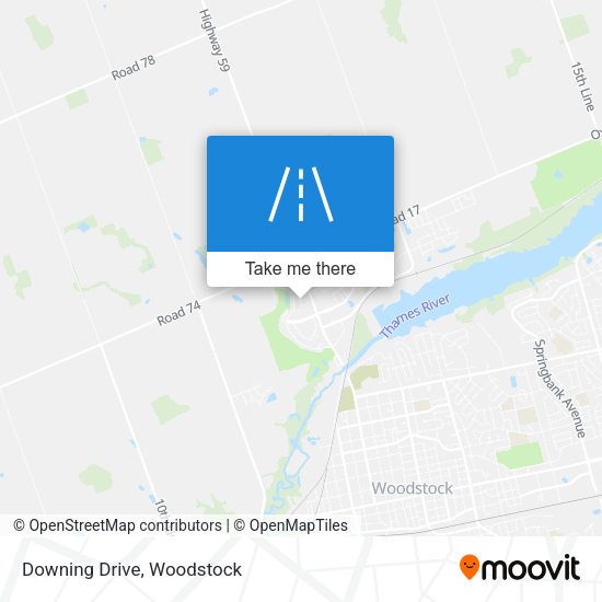 Downing Drive plan