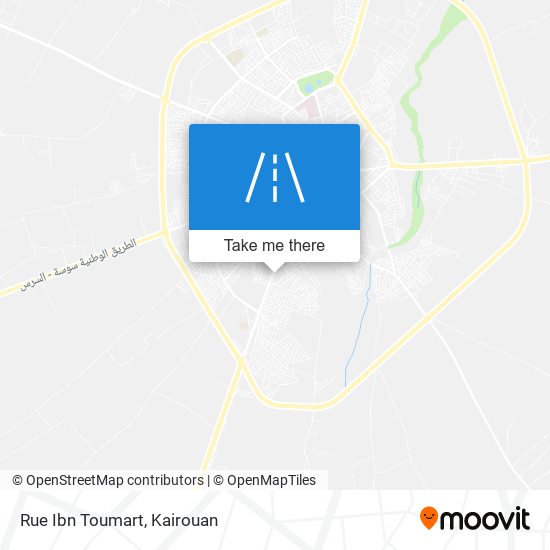 Rue Ibn Toumart map