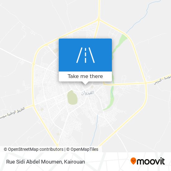 Rue Sidi Abdel Moumen map