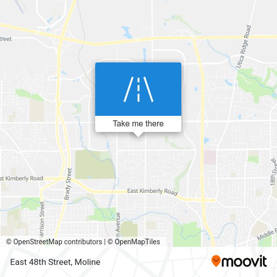 Mapa de East 48th Street