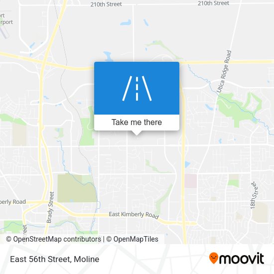 Mapa de East 56th Street
