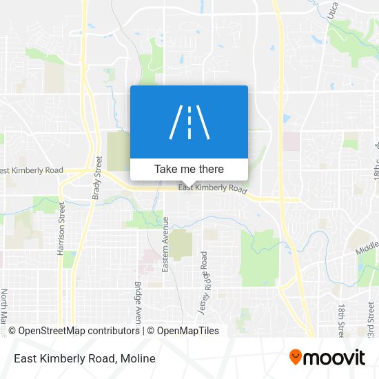 Mapa de East Kimberly Road