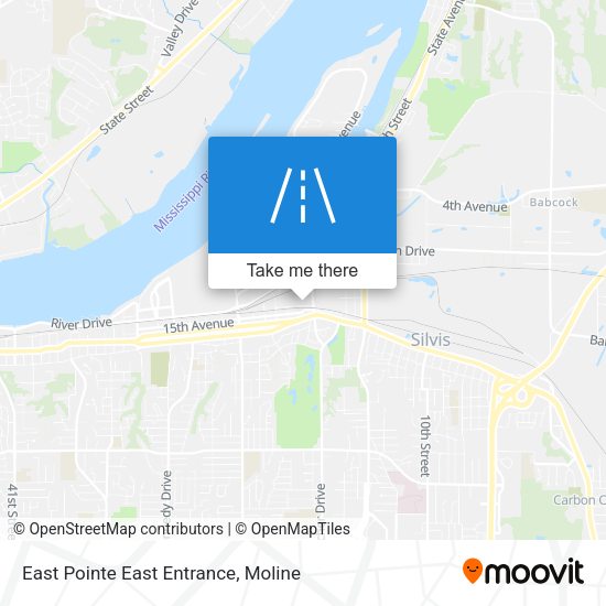 East Pointe East Entrance map