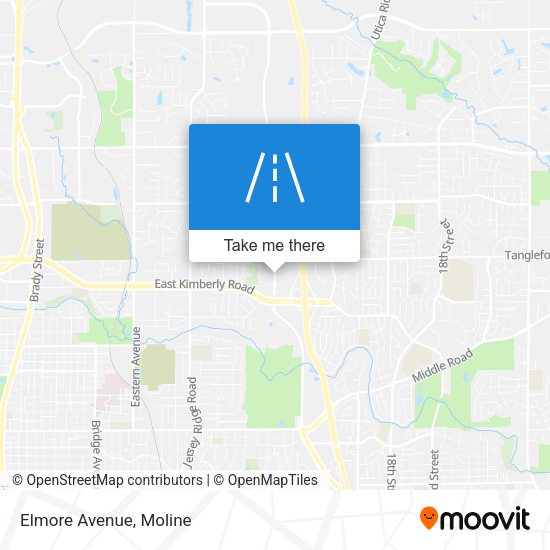Mapa de Elmore Avenue