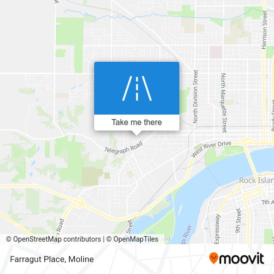 Mapa de Farragut Place