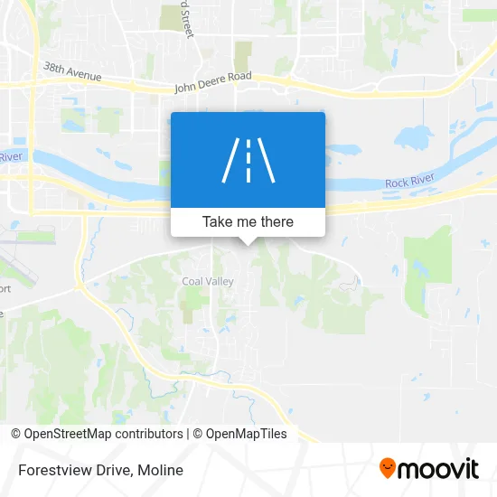 Forestview Drive map