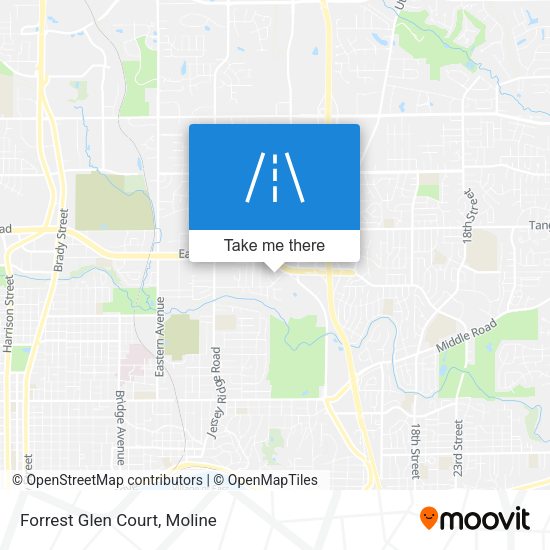 Forrest Glen Court map