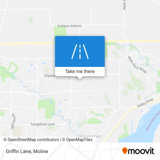 Mapa de Griffin Lane
