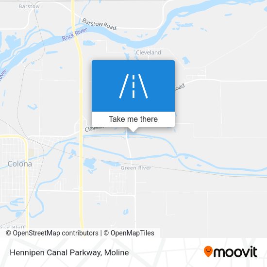 Hennipen Canal Parkway map