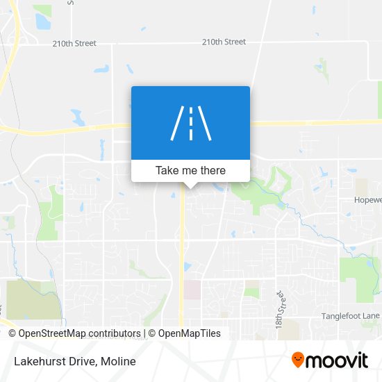 Lakehurst Drive map