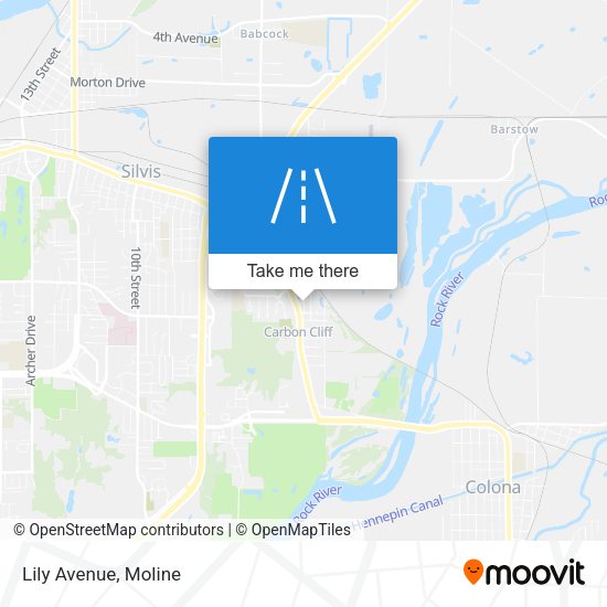 Mapa de Lily Avenue