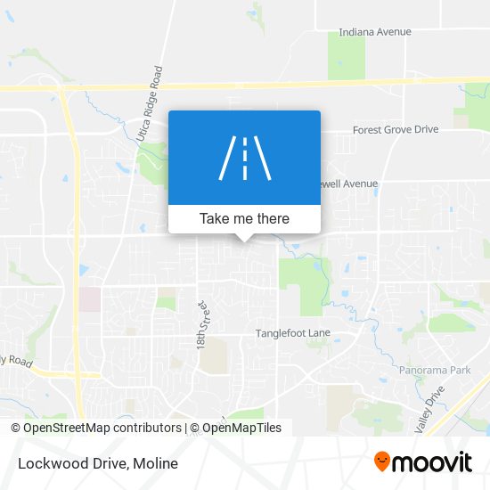 Lockwood Drive map