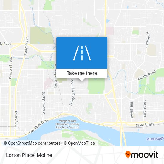 Mapa de Lorton Place