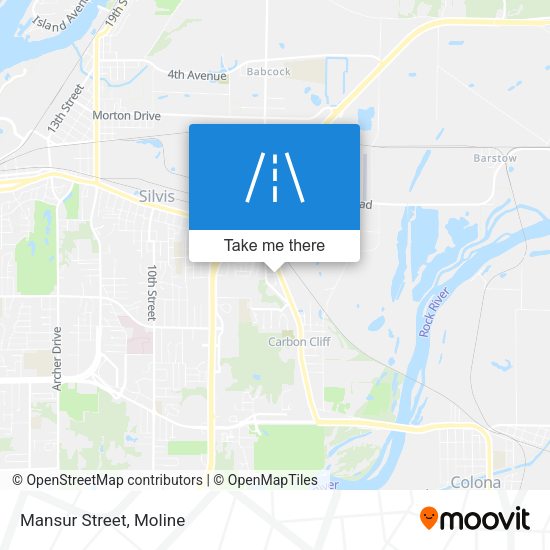 Mapa de Mansur Street