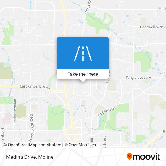 Mapa de Medina Drive
