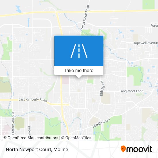Mapa de North Newport Court